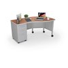 Mooreco Instructor Desk Left 29.8"H x 60"W x 36.3"D Amber Cherry 91786-7919-PL